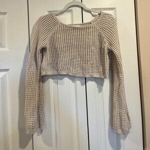 L.A. Hearts Crochet Sweater